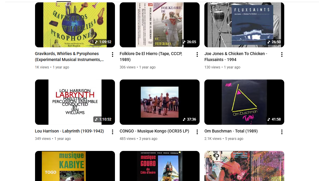 Mr Kolshack YouTube archive