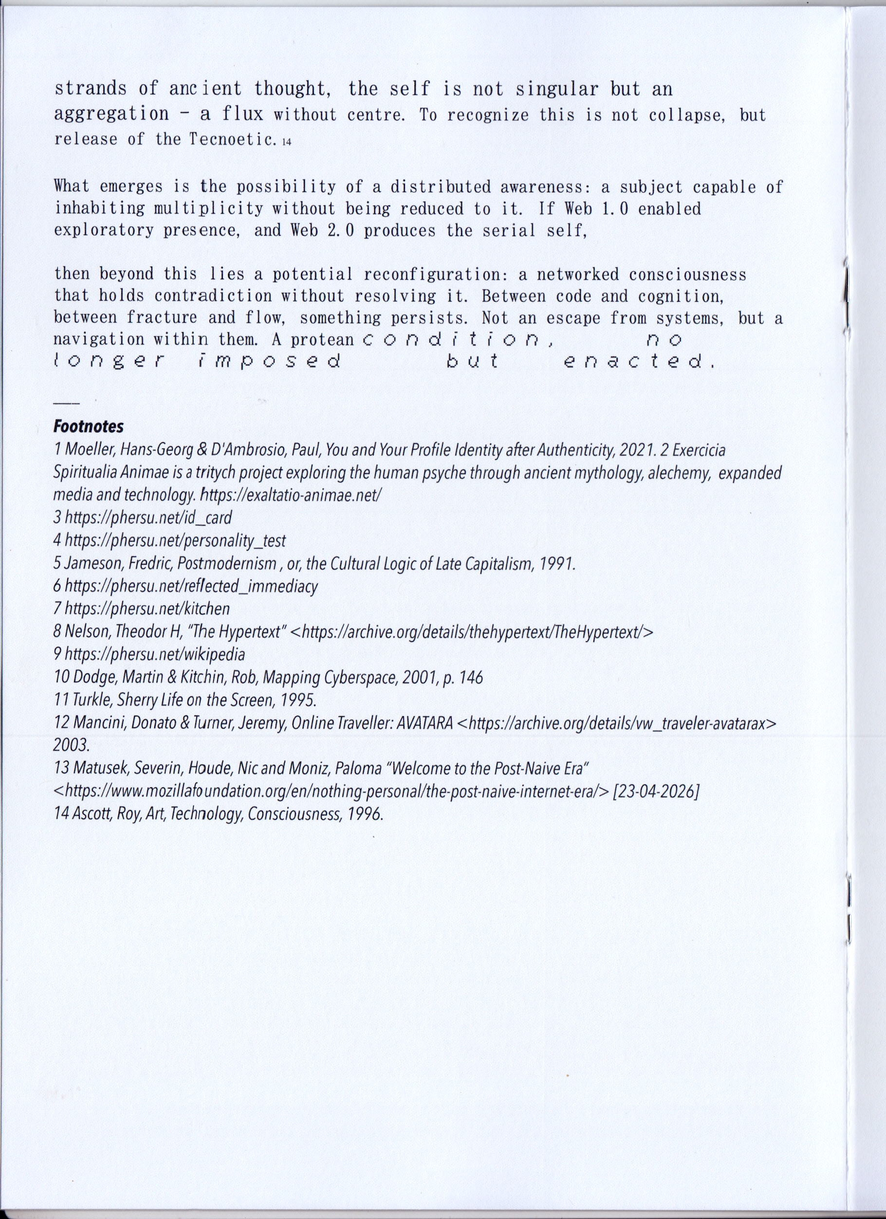 Architecture of Suspended Networks and Identity Bounds — footnotes